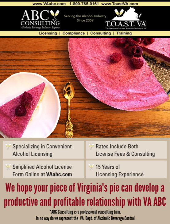 ABC Alcohol License Consulting for restaurants in Virginia